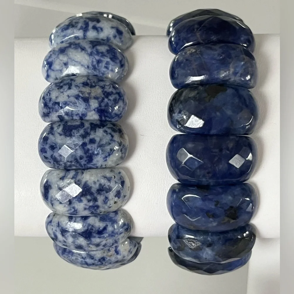 BRACELET BUNDLE | Blue Spot Jasper & Sodalite